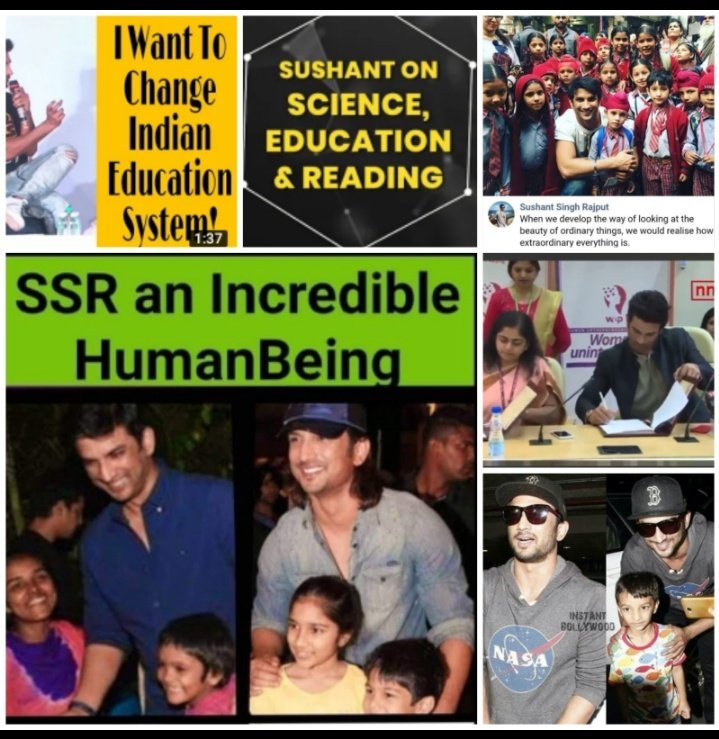 BanasreeDhar1's tweet photo. Role Model Sushant :
Dear Sushant
🌸SSR visits @NASA, set 2 go 4 2024 MOON MISSION❣️,
different frm CROWD✌️
🌸SSR a SOCIAL REFORMER🙏, SSR aim REVIVAL of VEDIC KNOWLEDGE👈
🌸World4SSR💯,Insaaf4SSR⚖️
@HMOIndia
#NationForSSR
#JusticeForSushantSinghRajput
#BoycottbollywoodCompletely https://t.co/jxJycfsO7d