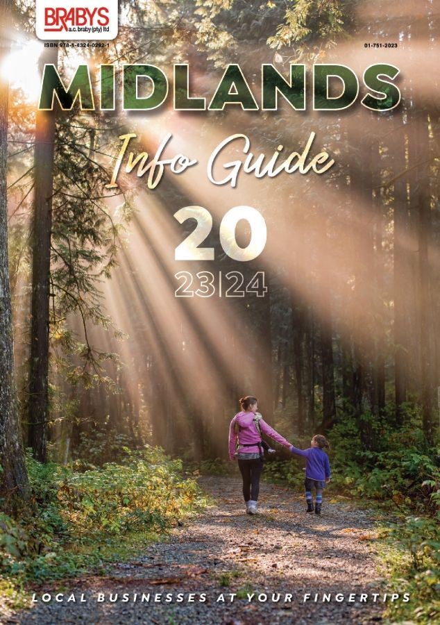 We are proud to announce the press release of the Midlands Info Guide 2023/2024 an A5 Brochure and eBook, published by A C Braby (Pty) Ltd. 
Feel free to download the free eBook now. 😁😉 brabysebooks.co.za/ebooks/midland…

Local Businesses At Your Fingertips!