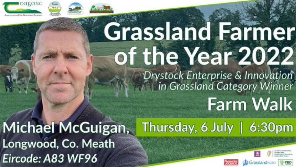 TeagascBeef's tweet photo. Don’t forget to join us today in Longwood Co.Meath - A83wf96 for #futurebeef farmer Michael McGuigans grass walk. 

Michael is an excellent grassland manager and believes simplicity and planning are key. His animal performance is the proof. 
All are welcome, refreshments served https://t.co/7oEY50Poj9