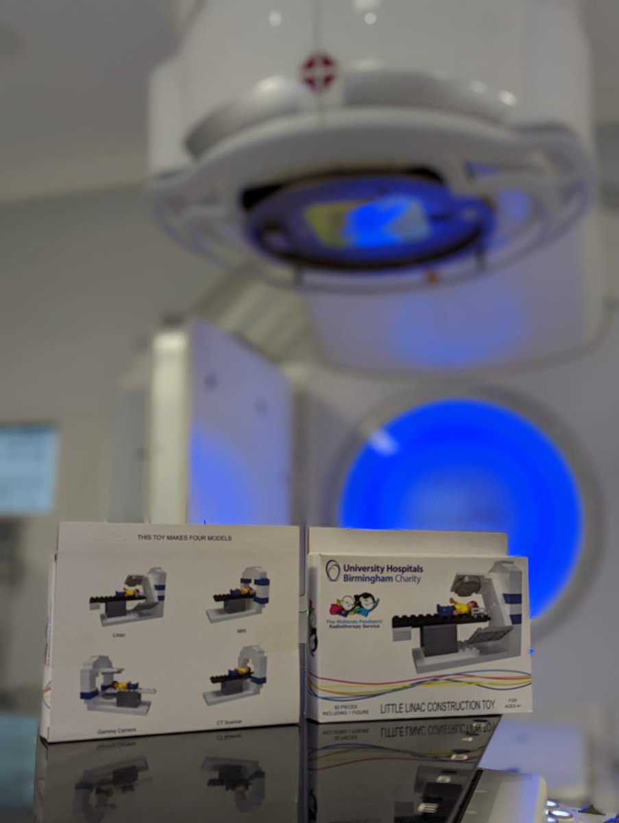MidlandsPaedRT's tweet image. This week we have finally had our new 'Little Linacs' delivered. Thanks to fundraising by @UHBCharity, each child and young person across the Midlands will be given their very own set to help support them through their radiotherapy treatment.