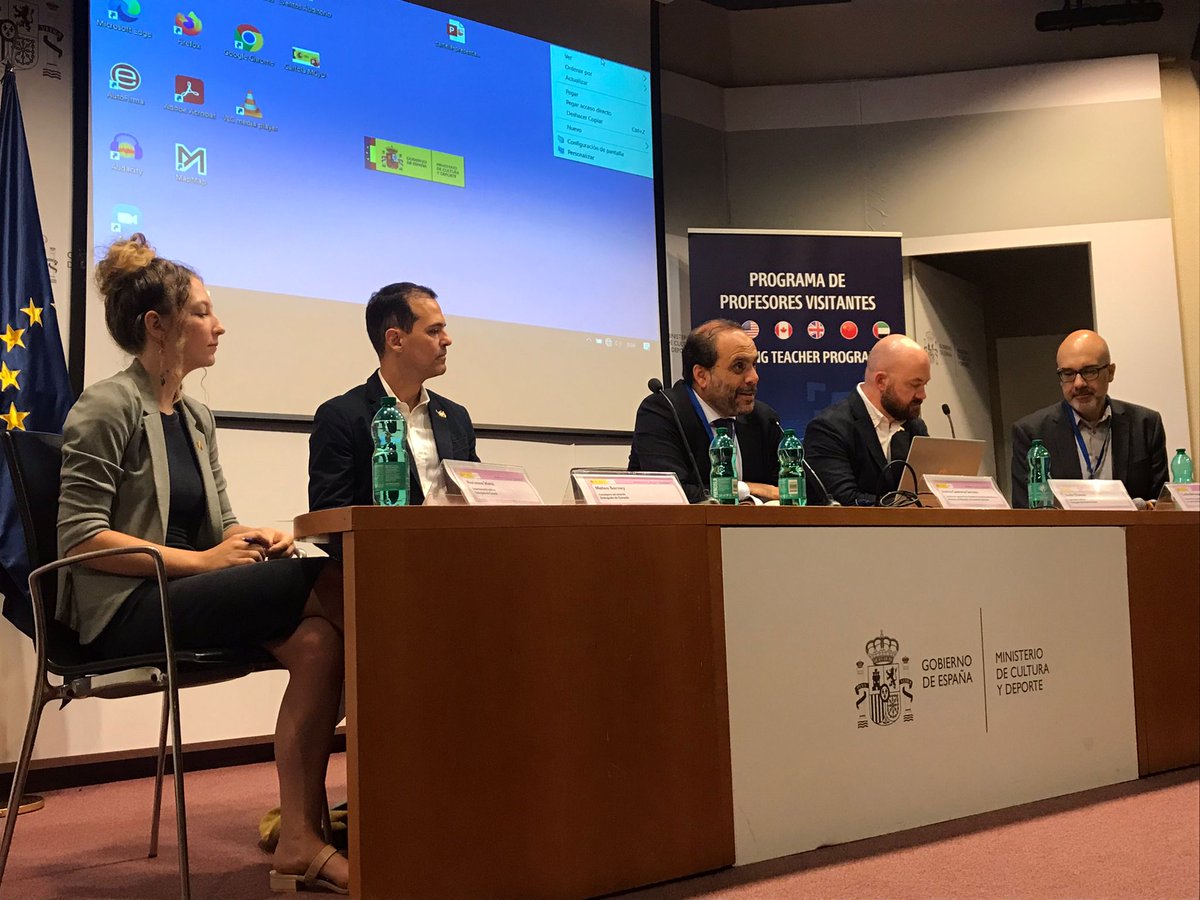 ➡️Retomamos las jornadas de formación para el nuevo #ProfesoradoVisitante en Canadá y EEUU con Mateo Barney de la <a href="/EmbCanEspana/">Canadá en España y Andorra</a>