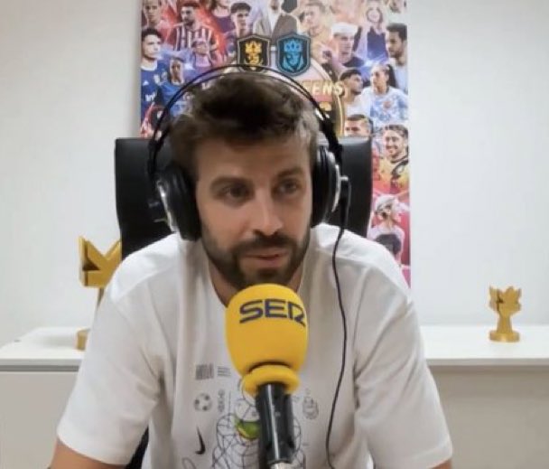 ManagingBarca's tweet photo. 🚨🗣️ Gerard Piqué: “Now that I’m retired, I still hope that Real Madrid will always lose.” https://t.co/5BCxGgs2Q2