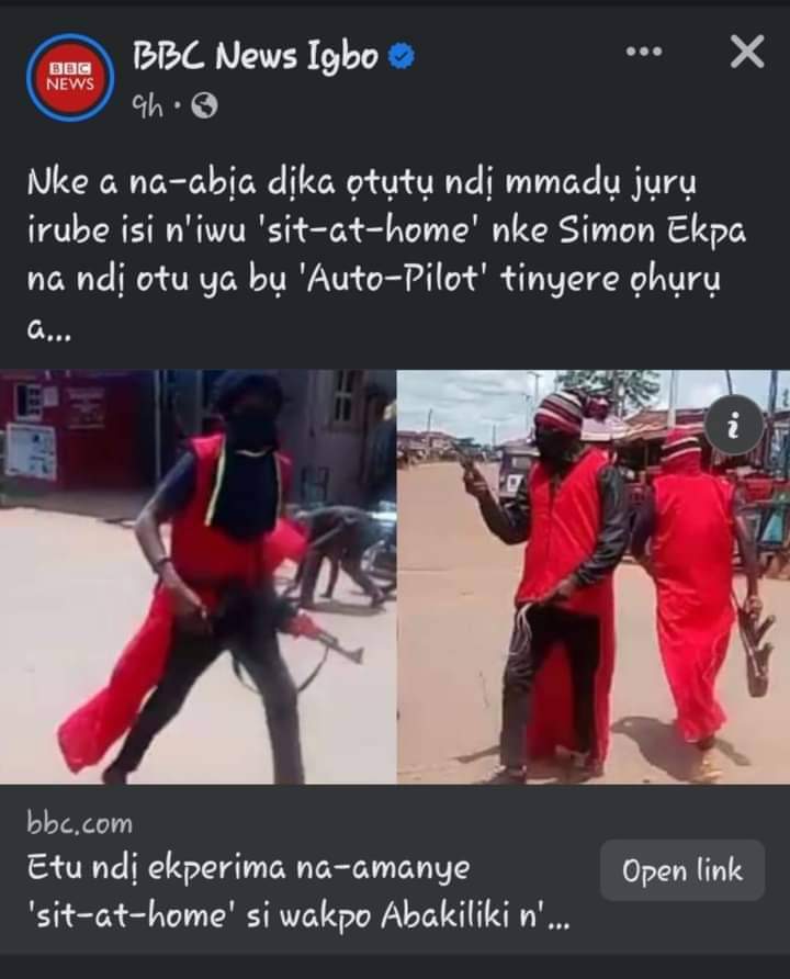 AustineOgochuk5's tweet image. The very first time in the history of media in #Africa the @BBCWorld @BBCNews (#BBC IGBO) are saying the truth, the root cause of insecurity in #Biafra land.
 @simon_ekpa