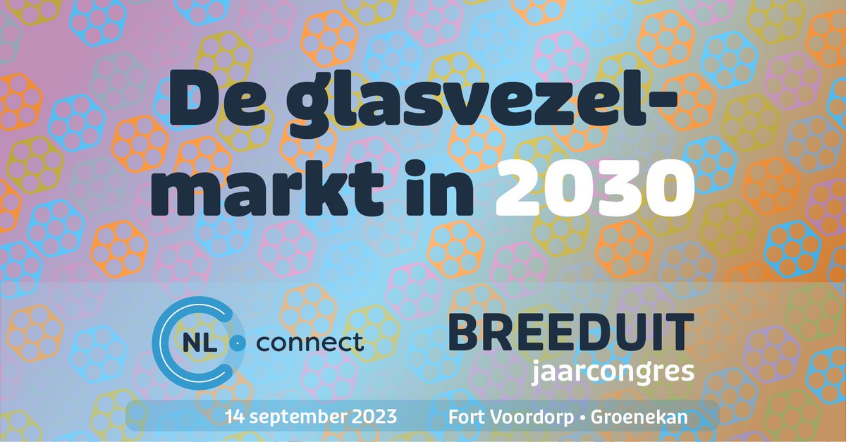 Op 14 september organiseert NLconnect het breeduit jaarcongres over de glasvezelmarkt in 2030. Met bevestigde sprekers van oa <a href="/Stratix_Consult/">Stratix</a> @KabelnetVeendam <a href="/telestecorp/">Teleste Corporation</a> en <a href="/Speer_IT/">Speer IT</a> blikken we vooruit op de toekomst van #glasvezel in NL. Aanmelden? 👉 nlconnect.org/jaarcongres