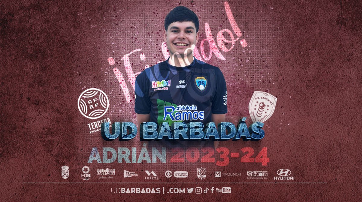 UDBarbadas's tweet photo. 🔵 UDC BARBADÁS 2️⃣3️⃣-2️⃣4️⃣🔵

💣FICHAXE

Tras as baixas e as renovacións , abrimos o capítulo de fichaxes , e como nad renovacións empezmos pola portería co fichaxe de ADRIÁN , procedente do @VerinClubFutbol , grazas ADRIÁN por apostar por nos💙💙💙💪🏻💪🏻💪🏻

#FamiliAzul https://t.co/LqxUXj73dX