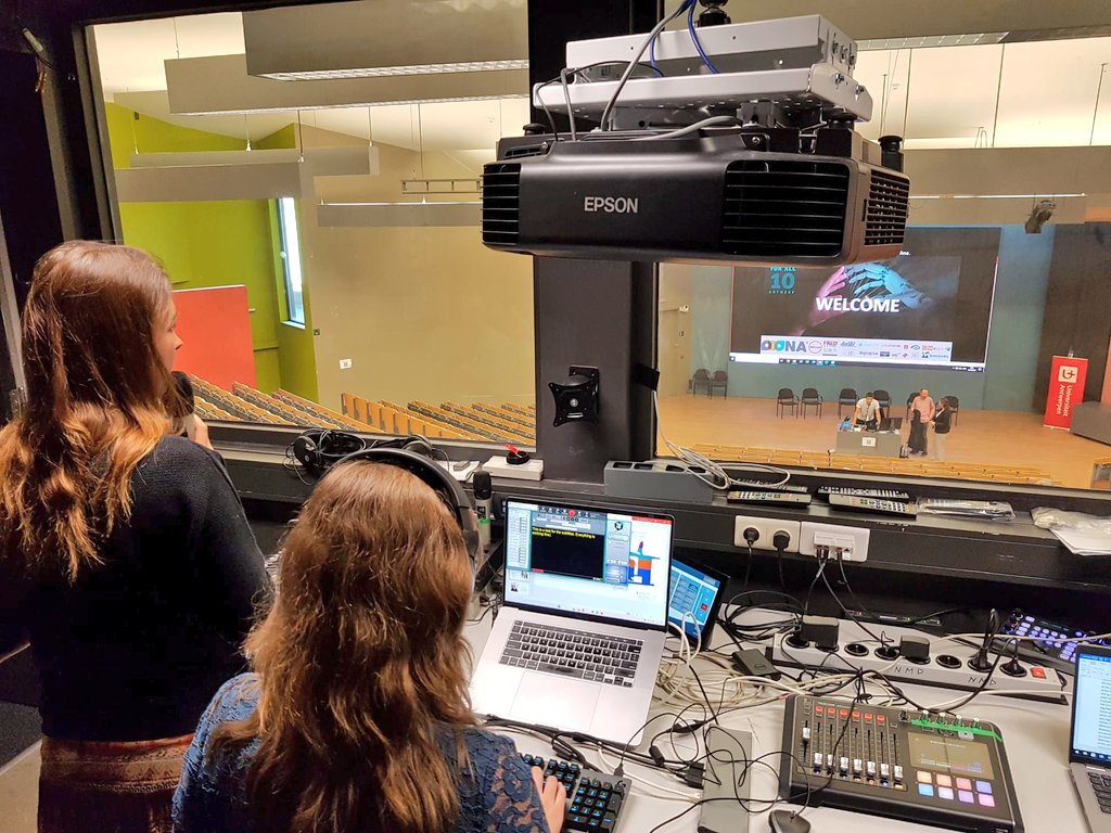 Did you know the #M4All10 keynote is subtitled by live respeakers?