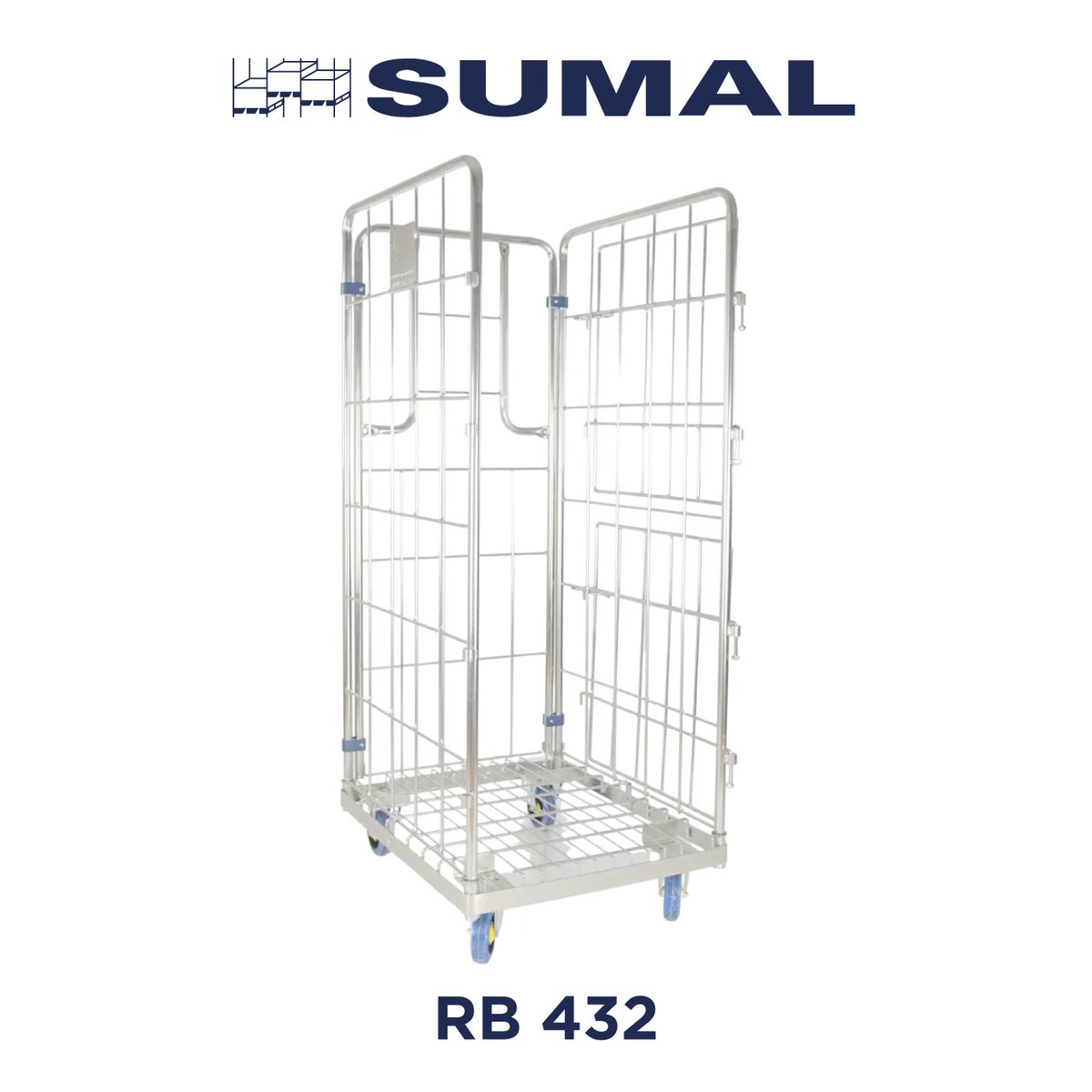 SumalSLU's tweet image. 🇪🇸 RB 432 es un roll container que, aunque puede utilizarse en muchos sectores, es especialmente utilizado en el sector de la lavandería industrial: buff.ly/46zwVlv

#SUMAL #rollcontainer #rollconteneur #chariot #chariotroll #laundrycart #commerciallaundry