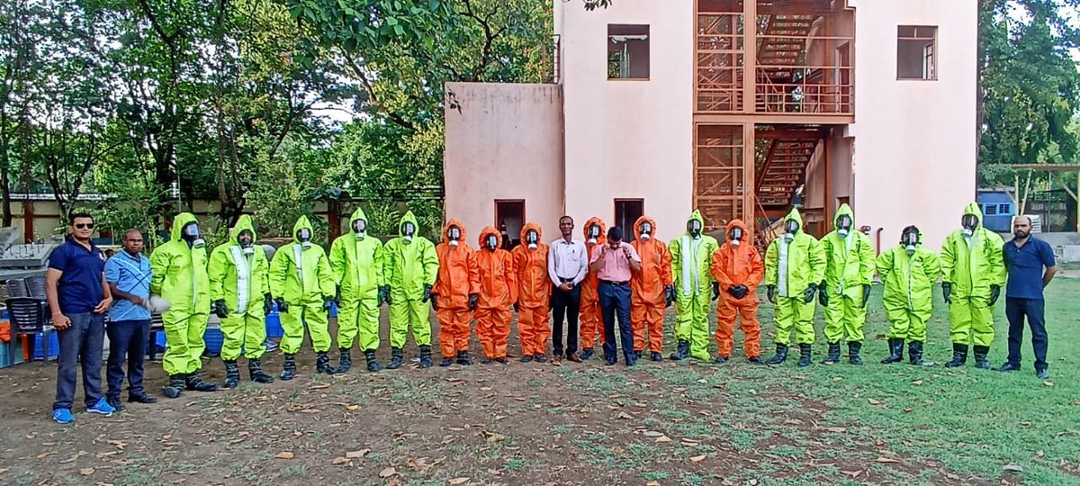 DefenceOdisha's tweet image. Civil Defence Personnel trained on Specialized course of Chemical Disaster for manage any type Chemical incident. at NDRF Academy, Nagpur. @osdmaodisha @bmcbbsr @CMO_Odisha @SecyChief @homeodisha @DMKhordha @OdishaFS_HGs_CD @IPR_Odisha @SRC_Odisha @Deockhordha @OdishaFS_HGs_CD