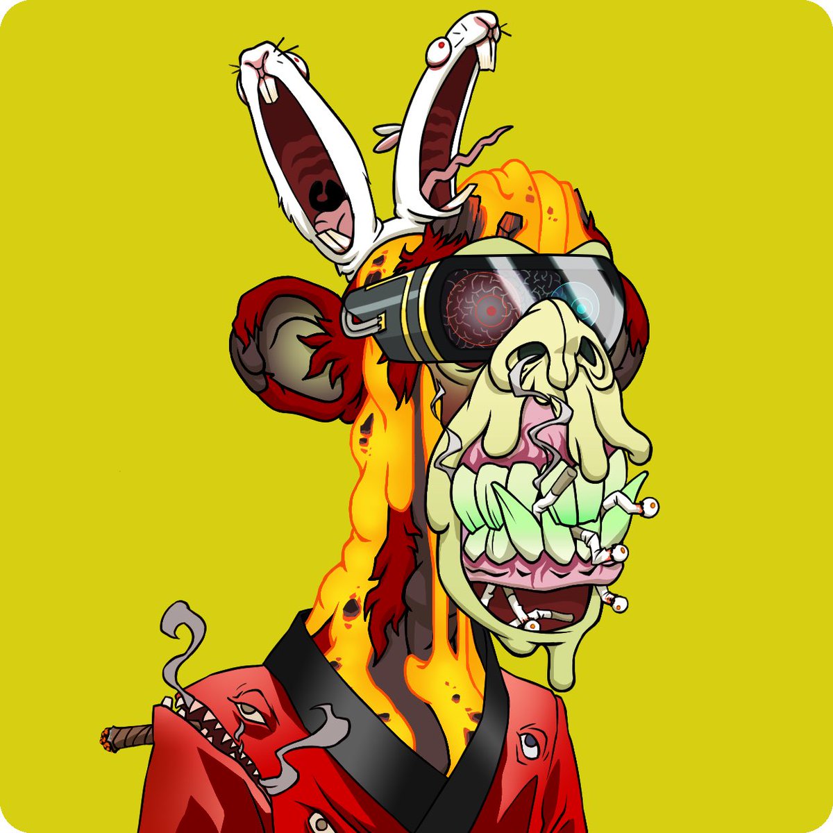 Mutant or Gutter??? 
How bout a bit of both 😼… 

🦧 + 🐈‍⬛ = 🔥🔥🔥🔥

Custom Edit #NewProfiIePic by
<a href="/BoredGutterCats/">Bored Gutter Cats</a> 

<a href="/BoredApeYC/">Bored Ape Yacht Club 🍌</a> 
<a href="/GutterCatGang/">Gutter Cat Gang</a>