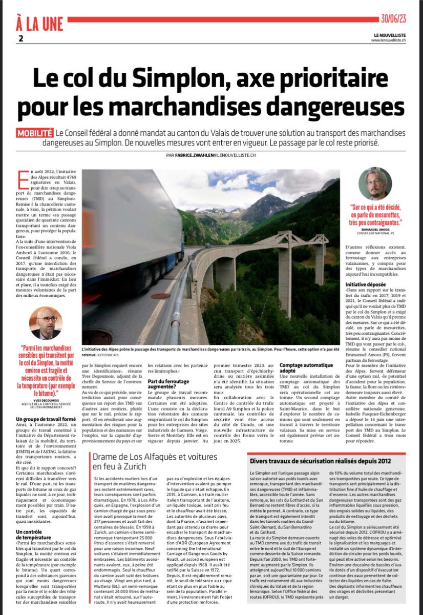 Pro Alps (vormals Alpen-Initiative) tweet media