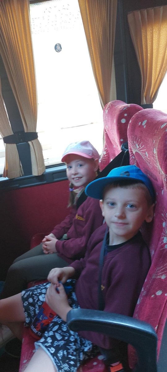 Miss_Shaw_FPA's tweet photo. And we're off! A coach full of very excited children! @FibParkAcademy https://t.co/3cqncKwhzI