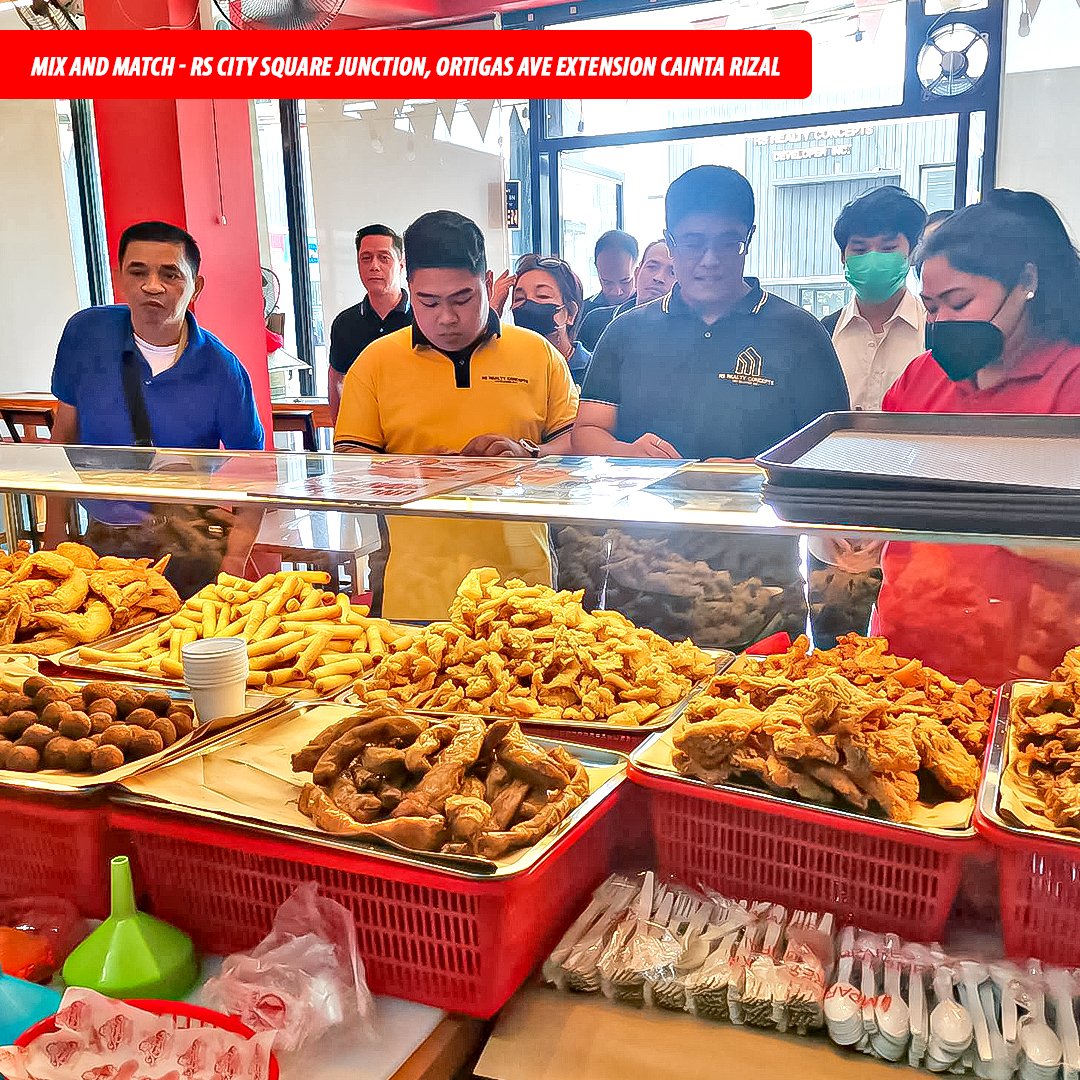 KUMPARES_OPDSLM's tweet photo. Mix and Match Cainta Branch is now open!
Visit their store now!
wala ka ng hahanapin pang iba, ano pang hinihintay mo
MIx and Match your cravings na.
#mixandmatch
#angkolspungkopungko
#KumparesAsianPares
#kumparespekingduckstyle https://t.co/SZPCGN65xB