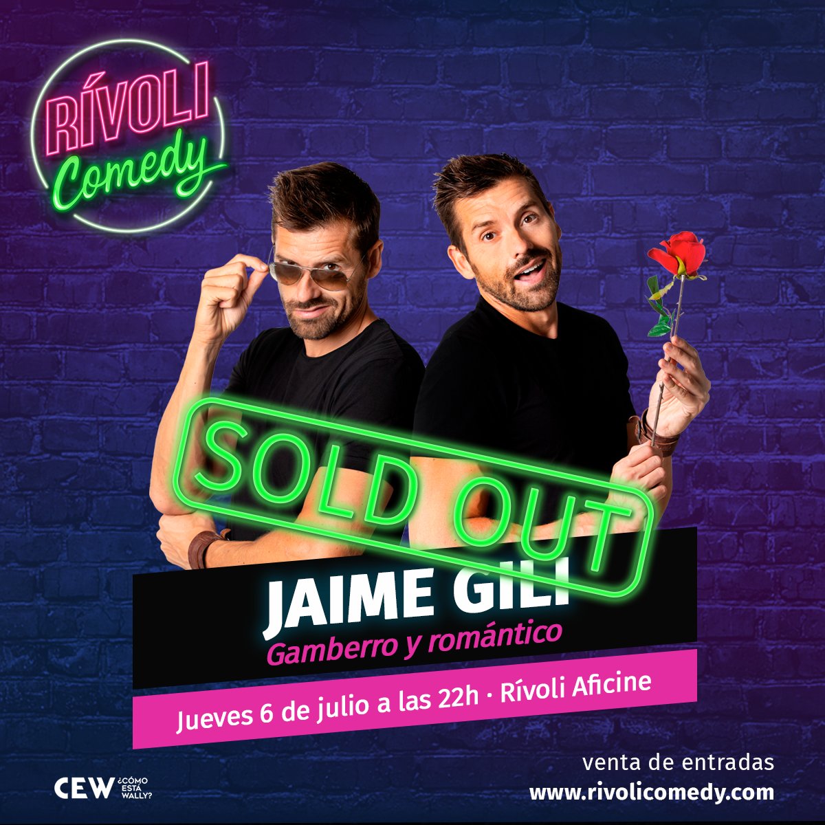 ¿Qué tendrá este show que os gusta tanto? ¿No será por #Jaime, no? 🤣 'Gamberro y Romántico' lo ha vuelto a hacer 🎙️. 

Más comedia en rivolicomedy.com / <a href="/aficineib/">Aficine</a>

#SOLDOUT #RívoliComedy #Comedia #Humor #Monólogo #JaimeGili #Palma #Mallorca