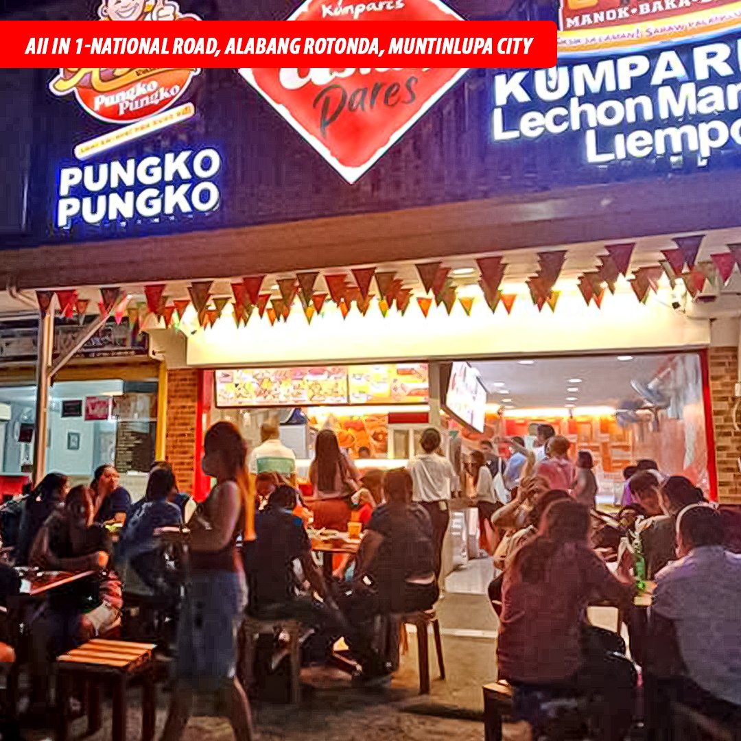 KUMPARES_OPDSLM's tweet photo. Congratulations!
for the Successful Soft Opening of
our All-in-one Store Alabang Muntinlupa Branch
🔴KUMPARES ASIAN PARES
🔴ANGKOL'S PUNGKO PUNGKO
🔴ORIGINAL PEKING DUCK STYLE LECHON MANOK
👇Like Share and Subscribe to Our YOUTUBE CHANNEL👇
https://t.co/NagNPgXP6m https://t.co/pSEQsIP3Ka