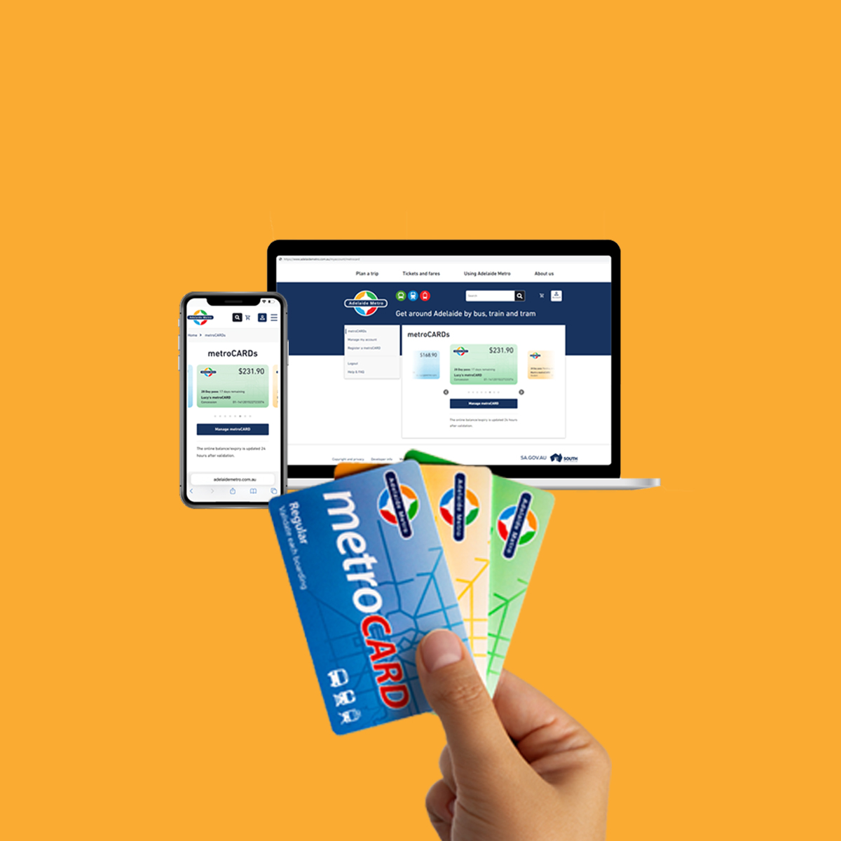 Adelaide Metro on Twitter "A new way to manage your metroCARD has