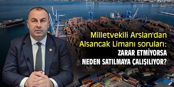 Milletvekili Arslan'dan Alsancak Limanı soruları: Zarar etmiyorsa neden satılmaya çalışılıyor? medyaege.com.tr/milletvekili-a… 

@ednanarslanchp 

#İzmirLimanı 
#izmir 
#AbuDhabiPort