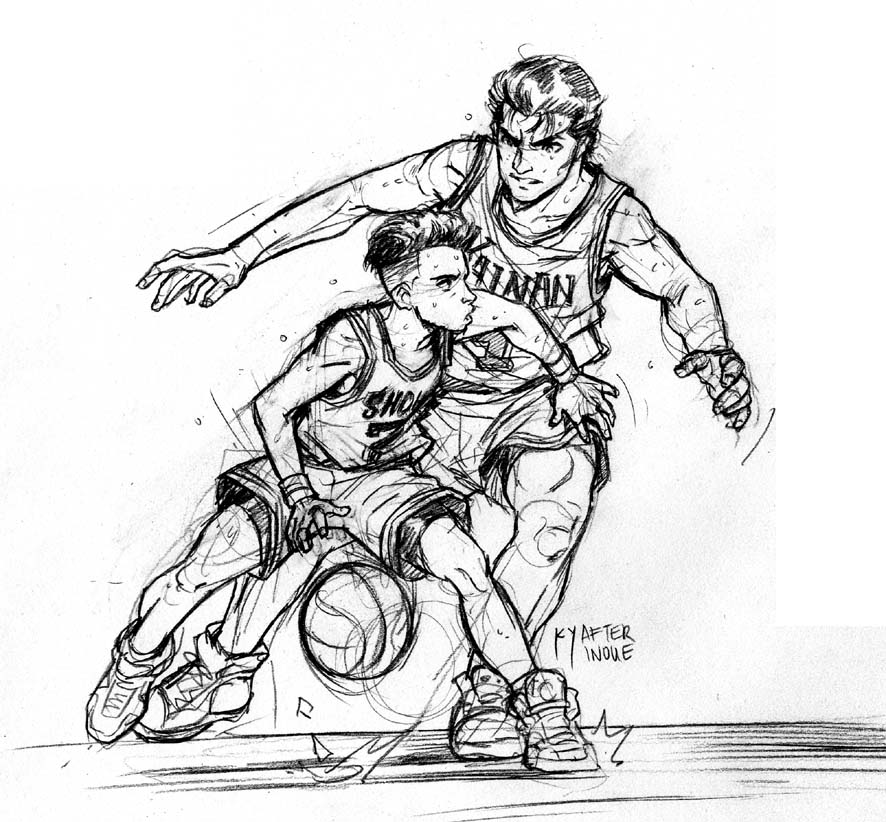 KennyRuido's tweet photo. 2008年、私はこの宮城亮太vs真樹王を描いた。漫画を読んで興奮したからだ。井上先生、ありがとうございました！
今日、スペインで映画が公開される！ https://t.co/j1ZcQMO1WN