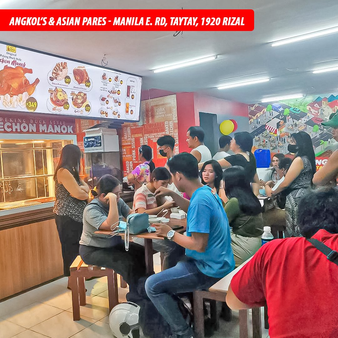 KUMPARES_OPDSLM's tweet photo. Kumpares Peking Duck Lechon Manok and Angkol's Pungko Pungko 2 in 1 Store Taytay, Rizal Branch !
Congratulations to our business partner for the successful soft opening !
Watch out for an exciting upcoming events at the branch ! https://t.co/3E5RBNdoFn