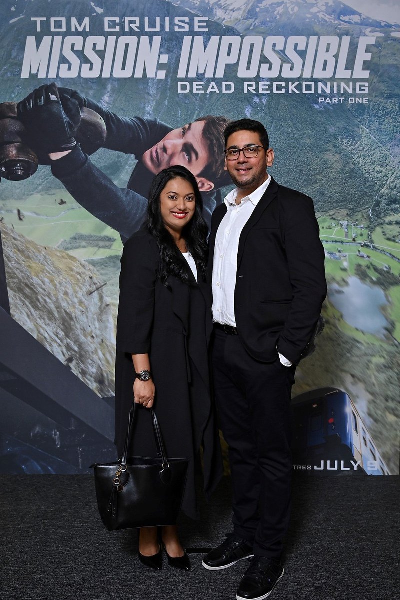 SarahShafni's tweet photo. A memorable movie premiere in #abudhabi ! The action sequences are next level, the story is edge-of-your-seat suspenseful, and the cast is phenomenal. I can't wait to see it again!
#MissionImpossible #DeadReckoning #MovieNight https://t.co/FVPRdX4FDO