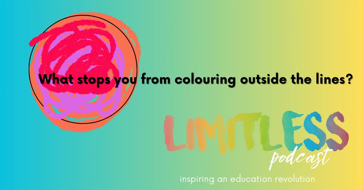 What stops you from colouring outside the lines? Limitless explores possibilities and talks to people who have done things differently. Seasons 1-3 are available now to get you thinking outside the box. buff.ly/3WGvHjP #podcast #thinkdifferent