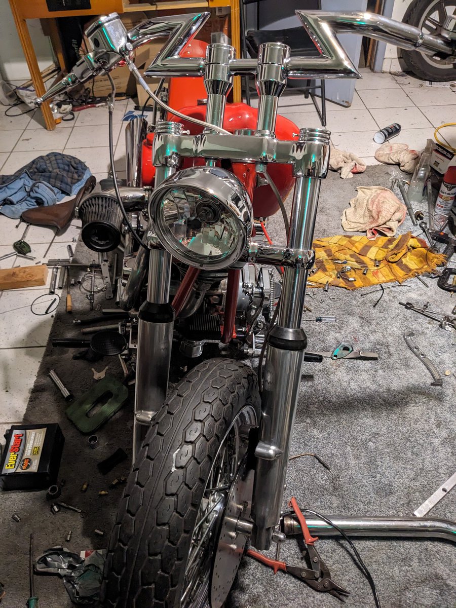 hookcycle's tweet image. 100 ci 83 shovelhead