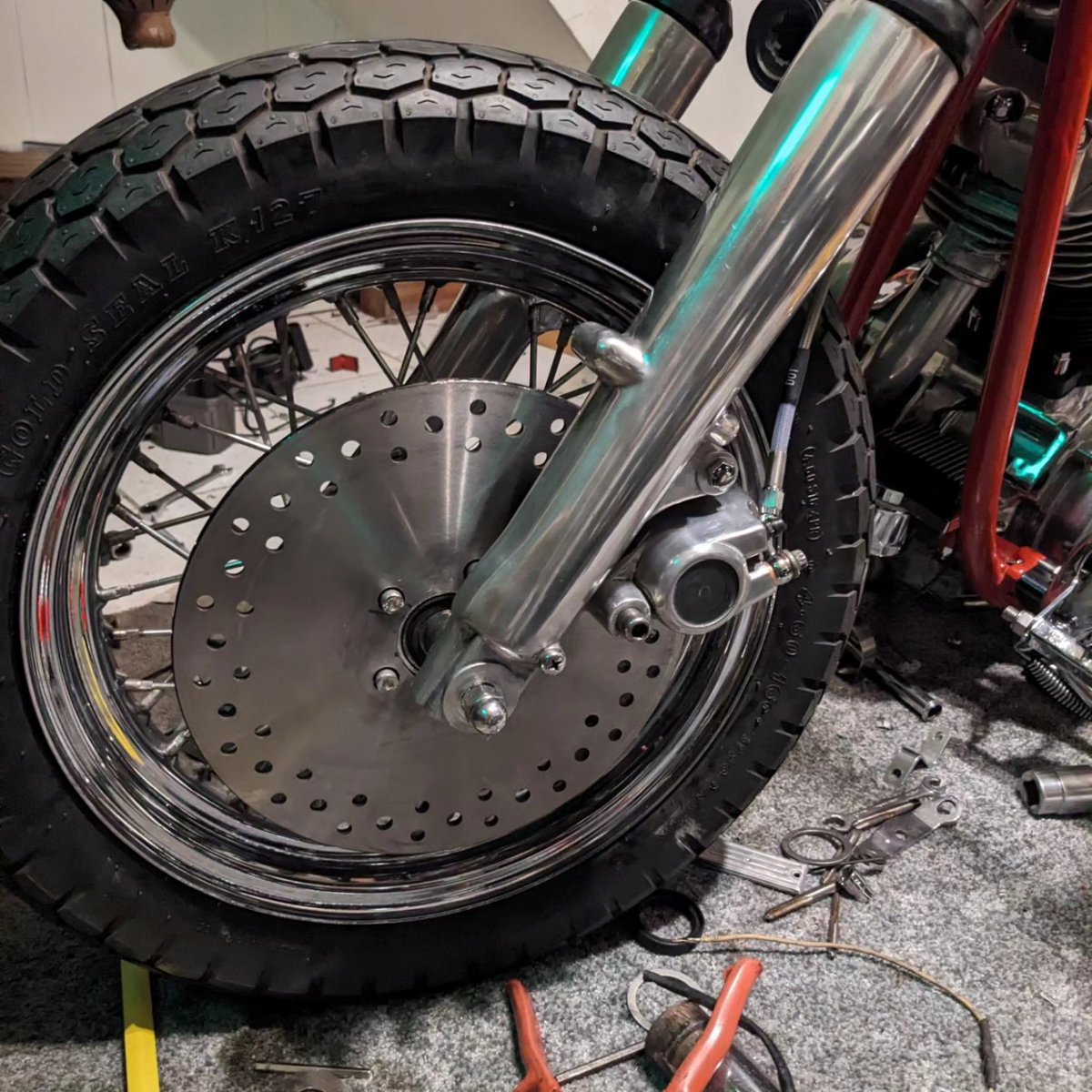 hookcycle's tweet image. 100 ci 83 shovelhead