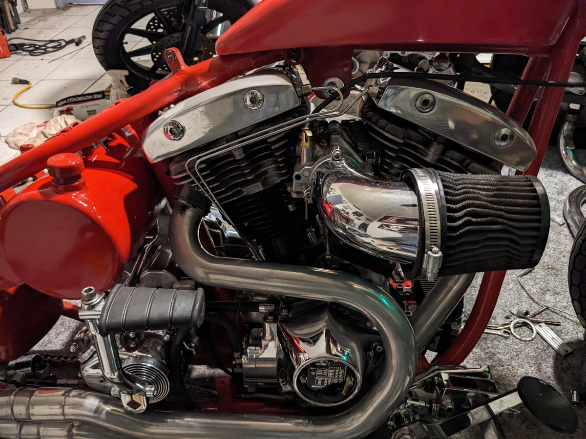 hookcycle's tweet image. 100 ci 83 shovelhead