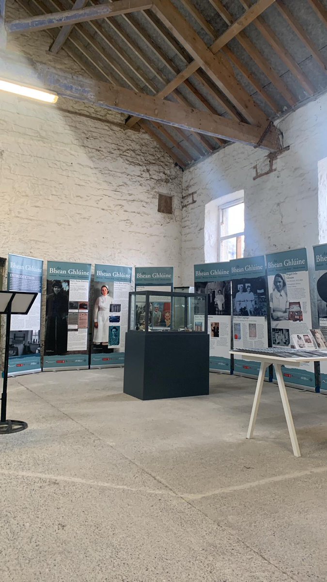 EmmaLaffey3's tweet photo. An Bhean Ghlúine -.Woman of the knee is now showing as an exhibition @IrishWorkhouseC  and running over the summer months. A project on midwifery over the early part of 20th century. https://t.co/aeeeiIPpZo