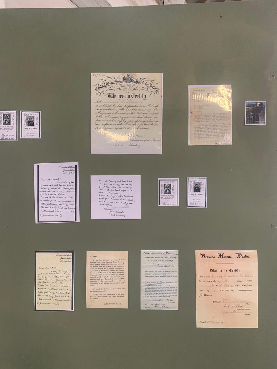 EmmaLaffey3's tweet photo. An Bhean Ghlúine -.Woman of the knee is now showing as an exhibition @IrishWorkhouseC  and running over the summer months. A project on midwifery over the early part of 20th century. https://t.co/aeeeiIPpZo