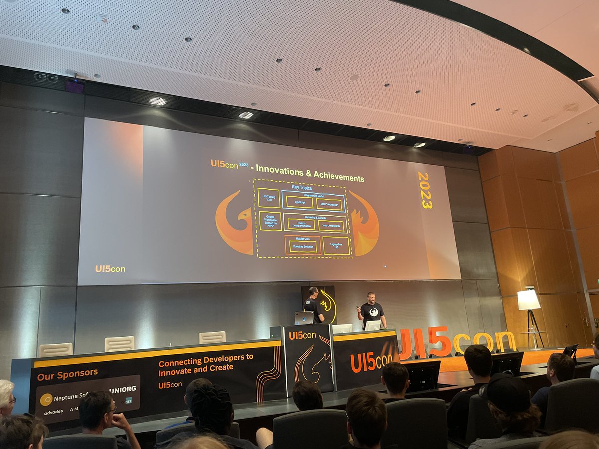 Awesome #UI5 innovations and achievements ! #UI5con