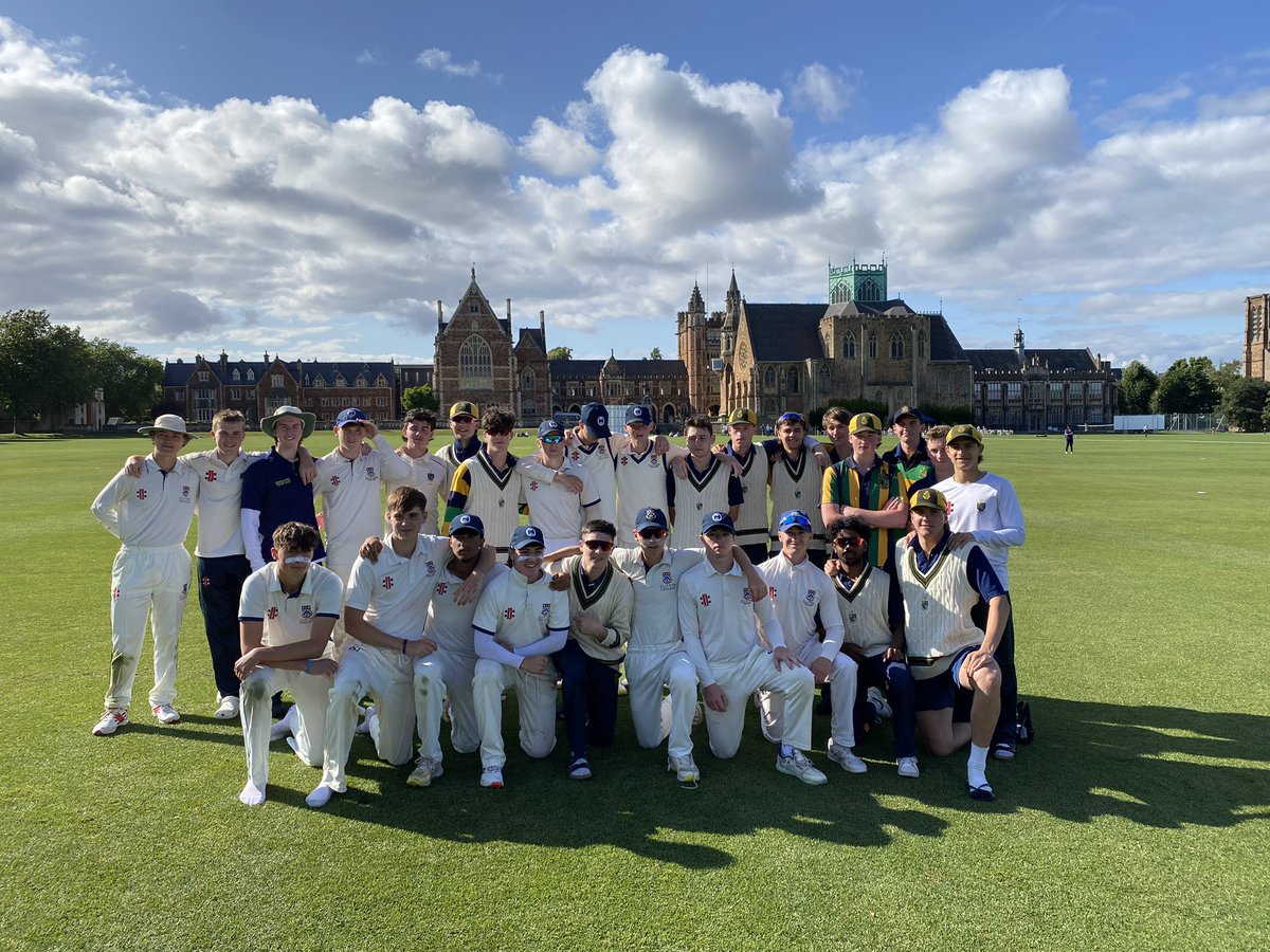 CricketClifton's tweet photo. The 1st XI season drew to a close on The Close yesterday with a 15 run win 🆚 @StKevinsCricket Melbourne - more runs (91) from the skipper @OllieRayner2 👏 https://t.co/GUWOYVAg7f