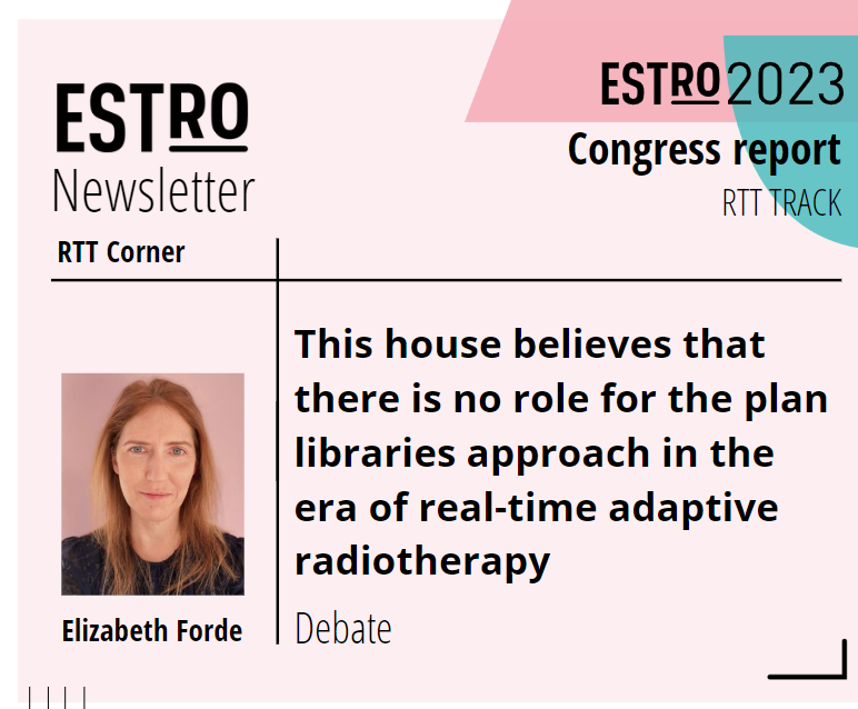 ESTRO_RT's tweet photo. This house believes that there is no role for the plan libraries approach in the era of real-time adaptive #radiotherapy, RTT Track debate at ESTRO 2023.
👉 Read the report from @Forde_Elizabeth: https://t.co/kXT7ofadRf
#RTTTrack #debate #ESTRO23 #CongressReport https://t.co/ahKaI0OxnJ