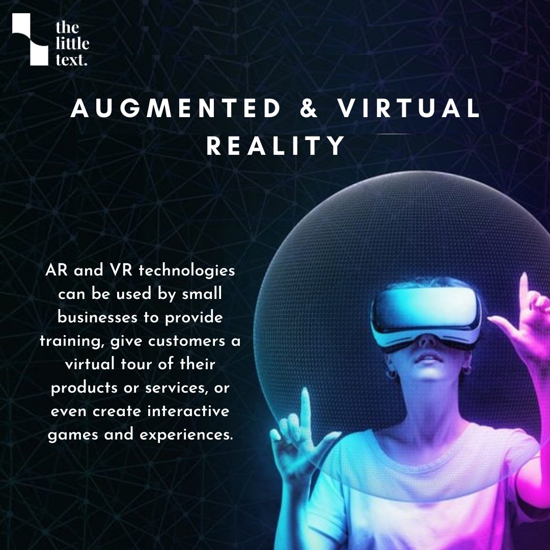 thelittext's tweet photo. Don't get left behind: Stay ahead of the curve with small business tech trends for 2023

#smallbusiness #smallbusinesstech #businesstrends #2023trends #techtrends #businesstech #futureofsmallbusiness
#businessowner #generativeai #ai #artificialintelligence #marketing https://t.co/rEC3UKPY50
