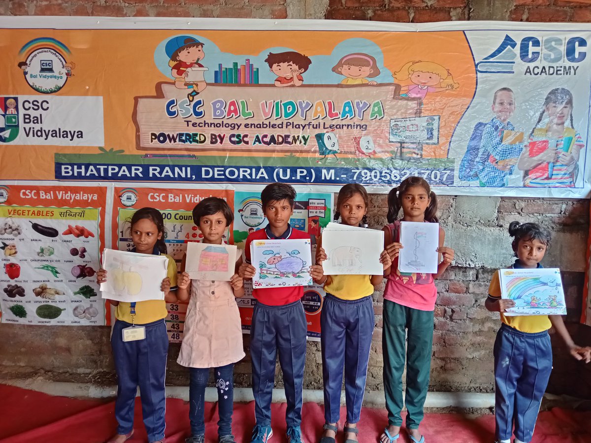 CSC ACADEMY & CSC BAL VIDYALAYA (@cscacademy6csc) on Twitter photo #CSCBalVidyalaya
#Technologyenabledplayfullearning
#NEP2020
#CSCBVFoundationday
#ECCE
<a href="/CSCegov_/">CSCeGov</a> @VivekKu00544358 <a href="/AjayPrakashCho3/">Ajay Choubey</a> <a href="/PatankarRishi/">Rishikesh Patankar</a>
CSC Bal Vidyalaya
Bhatpar Rani, Deoria #CSCBalVidyalaya
#Technologyenabledplayfullearning
#NEP2020
#CSCBVFoundationday
#ECCE
<a href="/CSCegov_/">CSCeGov</a> @VivekKu00544358 <a href="/AjayPrakashCho3/">Ajay Choubey</a> <a href="/PatankarRishi/">Rishikesh Patankar</a>
CSC Bal Vidyalaya
Bhatpar Rani, Deoria