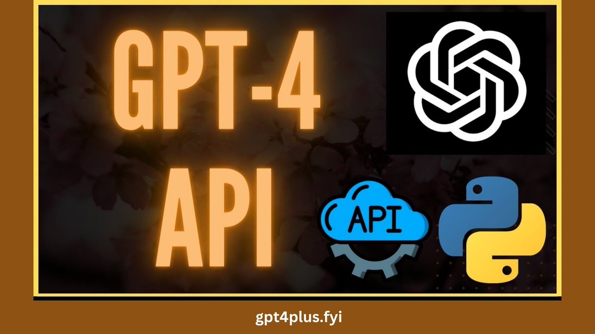 Gpt4Plus's tweet image. GPT 4 API Access and unlock the true potential of artificial intelligence. Learn how developers and businesses can leverage this advanced language model for natural language processing, chatbot enhancement, content generation, and storytelling.

gpt4plus.fyi/gpt-4-api-acce…