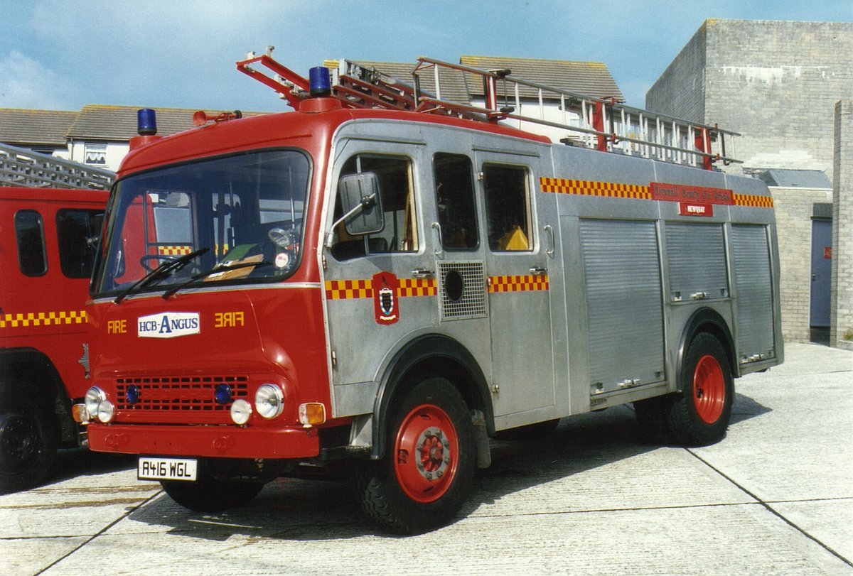 For this #ThrowbackThursday we have a 1983 Bedford TK, new to <a href="/BodminCFRS/">Bodmin Community Fire Station</a>  in 1983 it served until the late 1990s where it then served a short while with <a href="/NewquayCFRS/">Newquay Community Fire Station</a> before moving onto <a href="/trainingcfrs/">@TrainingCFRS</a> and then finally being disposed off in the 2000s.