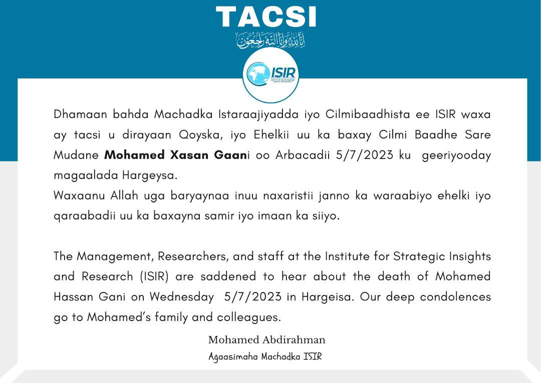 The Institute for Strategic Insights and Research tweet media
