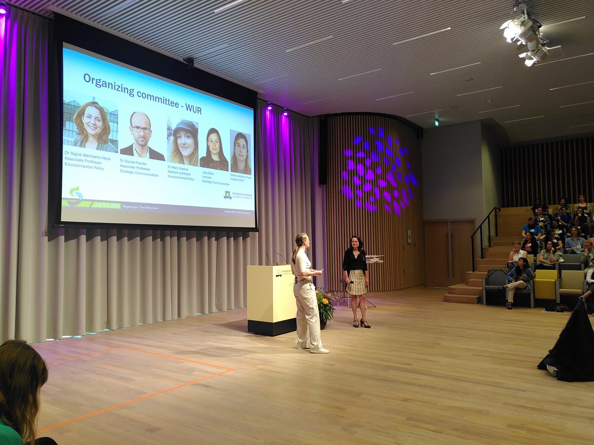 An applause for the organizing @WUR @ENPWageningen team that organized the Scorai-Erscp-WUR conference on transforming production and consumption towards #Sustainability!