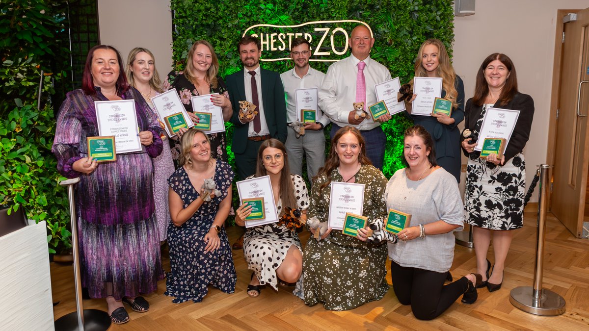 CONSERVATION SCHOOLS AWARDS!

Last night we hosted our annual awards ceremony, celebrating the AMAZING conservation projects schools have done over the last year! 

A HUGE congratulations to all of our award winners and highly commended nominees!

chesterzoo.org/news/chester-z…
