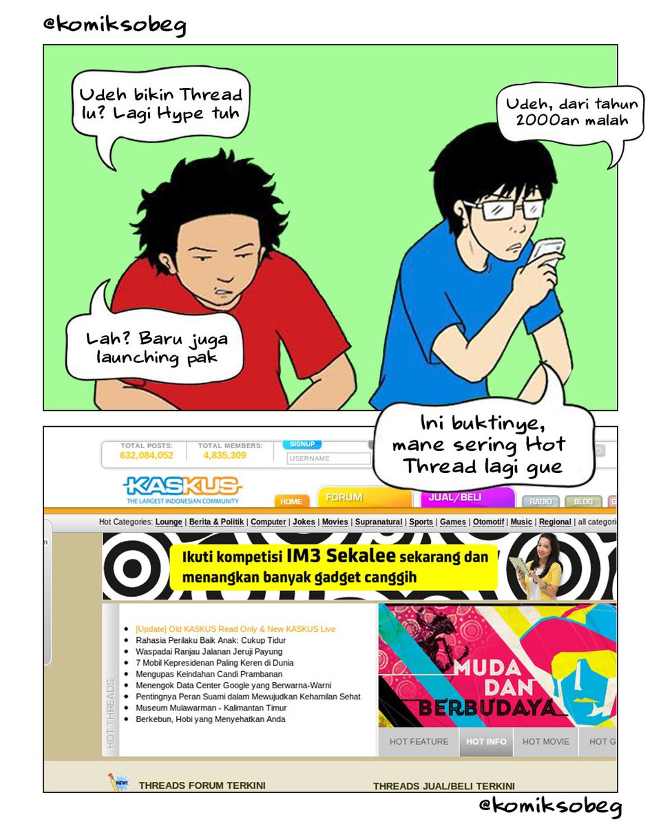 Thread, yang sedang ramai :sundulgan