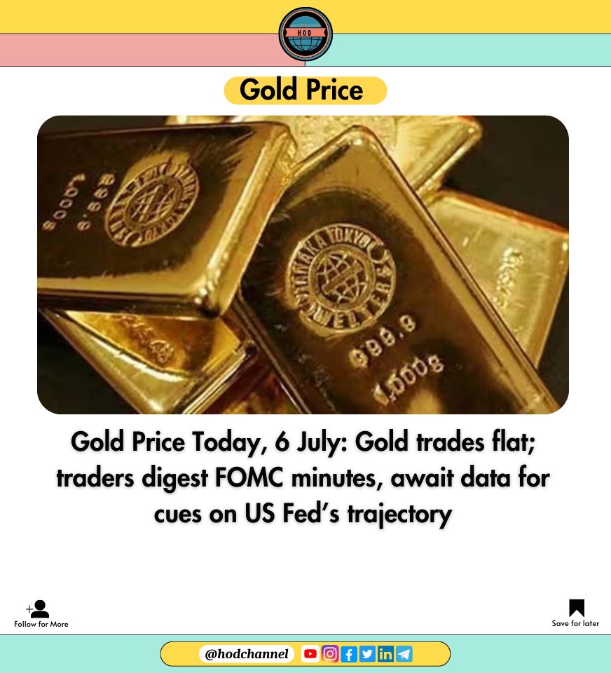 hod_channel_'s tweet photo. Gold Price
#hod #hodchannel #hodmediacompany #hodposts
#hodposts #hodmediaposts #infohod
#twitterpots #trending #influencer
#GOLD #goldprice
@hod_channel_ https://t.co/KfuGlyh9gl