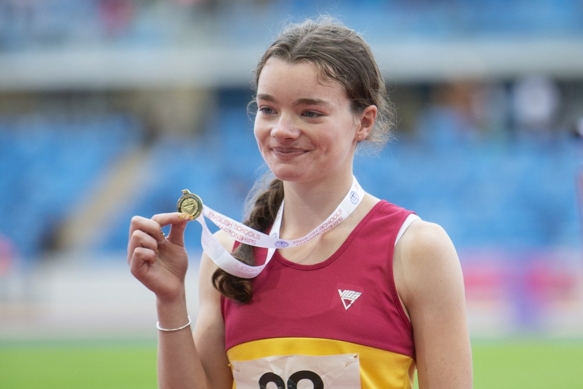 Caitlin &amp; Natasha <a href="/SportsBancrofts/">Sports at Bancrofts</a> represented Essex last weekend @EnglishSchoolsAA Track &amp; Field Championships-the most prestigious schools' athletics competition. Caitlin took Gold in the junior girls long jump &amp; Natasha made the finals of the girls 800m. Many congratulations.