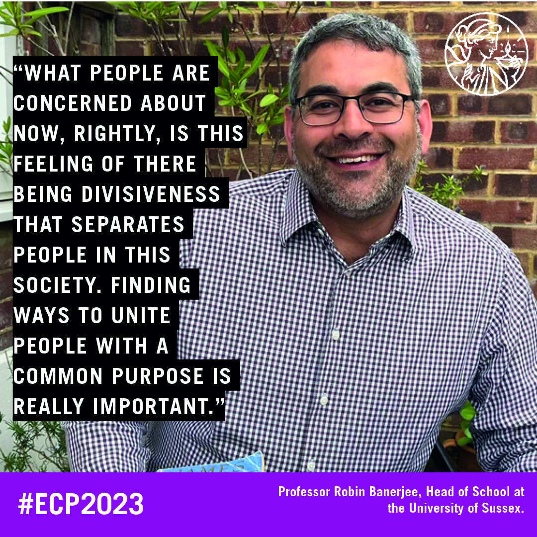 The last day of #ECP2023 kicks off with a keynote from <a href="/CRESS_research/">Robin Banerjee</a> on "The role of social and emotional learning at school."