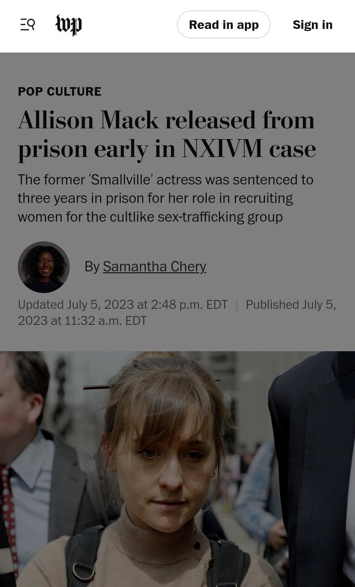 SasTrendy's tweet photo. 😳🤬 shame on the system and shame on you New York Times they were CHILDREN! #NXIVM #AlisonMack https://t.co/JF1YnTbyfu