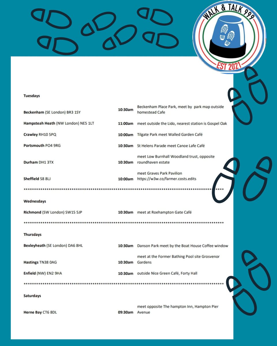 Walk&Talk999 tweet media