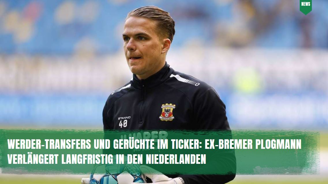 DeichStube's tweet photo. Vergangene Saison blieb er komplett ohne Spielzeit - trotzdem verlängert Ex-#Werder-Torwart-Talent Luca #Plogmann seinen Vertrag in den Niederlanden 👉 https://t.co/PG7wKCQMvL https://t.co/r0kh1RUL9Y