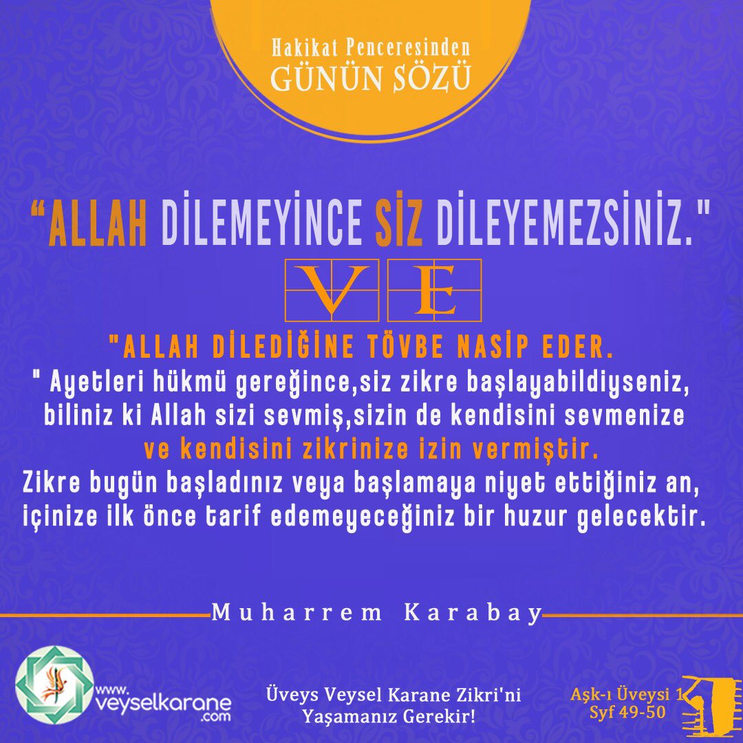 ozlemokuul's tweet photo. Ey Ademoğlu! Beni zikretmekten gafil olma! Gafil kaldığın takdirde kalbini fakirlikle doldurur, vücudunu yorgun ve halsiz kılar, göğsünü dert ve gama salarım. İmam Gazali / Kudsi Hadisler #emekli #perşembe #kitaptavsiyesi #aşk #muharremkarabay #elest https://t.co/feRzEi4bFL