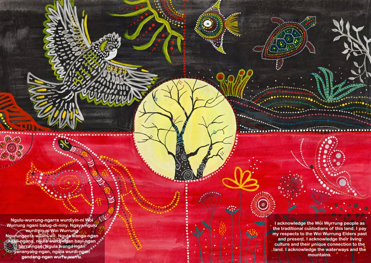How fabulous are these Acknowledgement of Country poster competition entries? Don't forget to check out the comp we're hosting with @FirstLangAU: ab.co/3rdPXxE #ForOurElders #NAIDOC2023