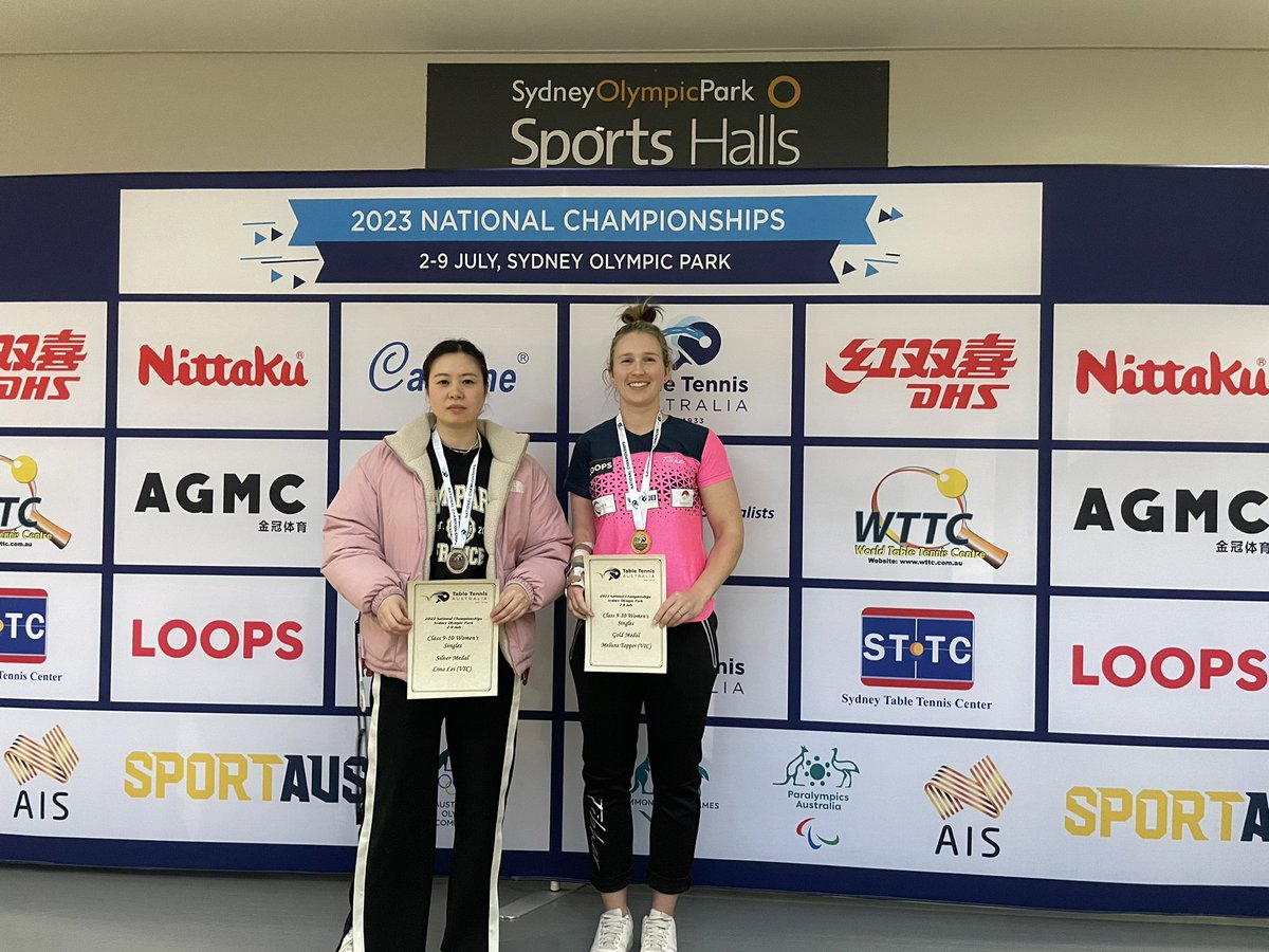 tabletennisvic's tweet photo. More incredible #TeamVIC results on Day 5. Well done to all of our Victorian Para Athletes and our Victorian Doubles teams! 🏓🥇🥈 https://t.co/ulKPo8r8lh