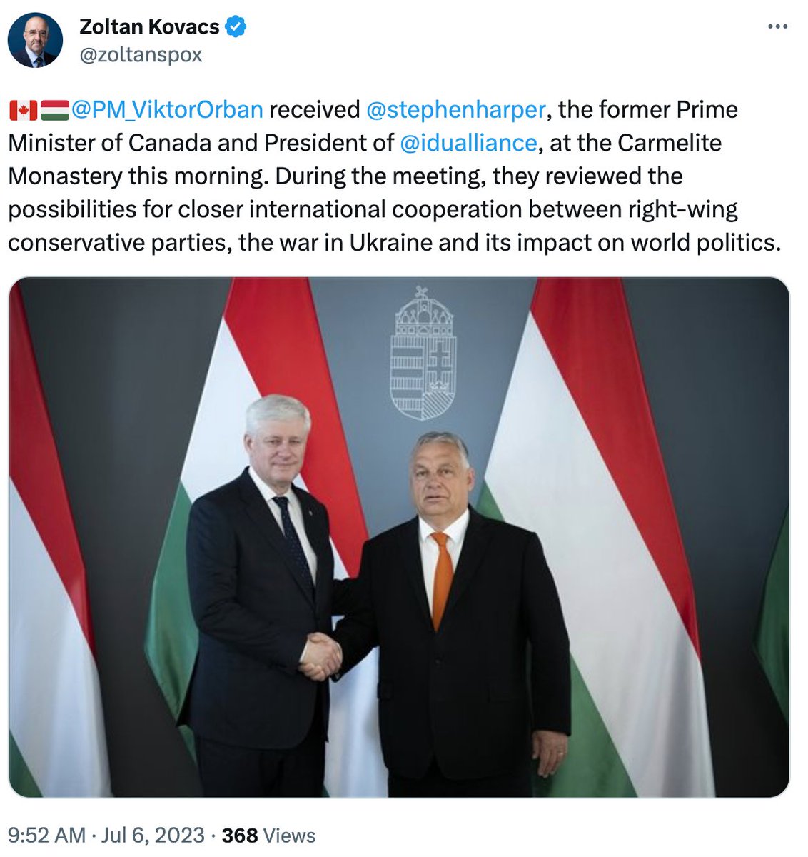 Hey, whatever happened to former Canadian Prime Minister Stephen Harp...